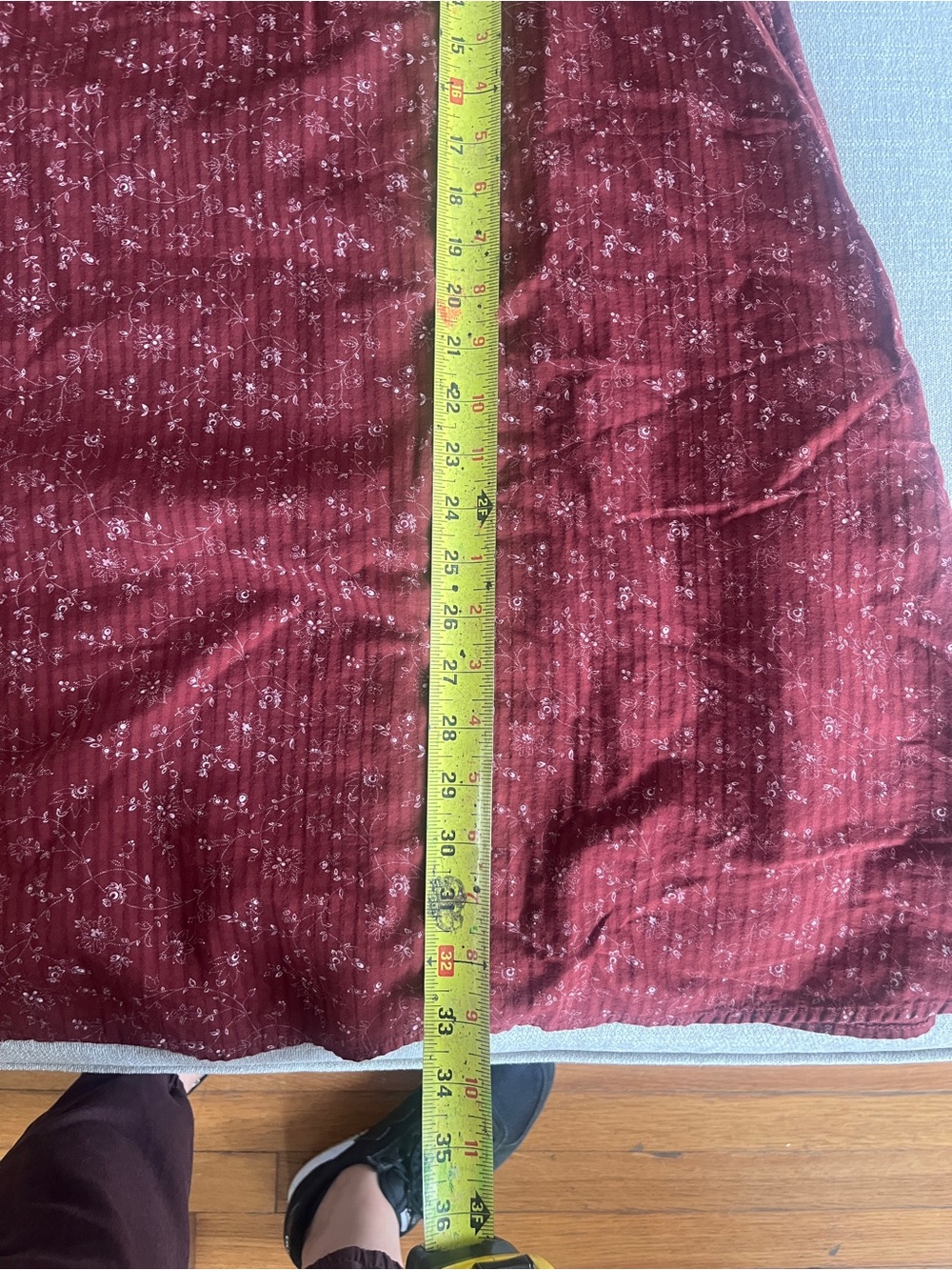 Madewell Rust Red Embroidered Boho Tunic - Picture 9 of 9